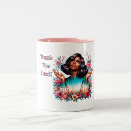 Tack Herre! Två-Tonad Mugg