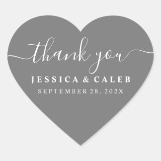 Tack Hjärtas Klistermärke för Par