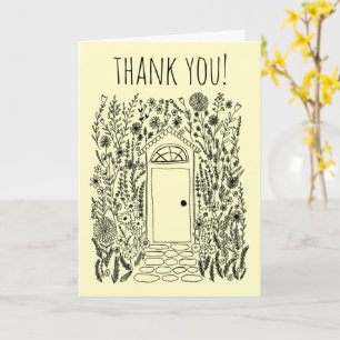 TACK Home Sweet Home Garden Door Anpassningsbar Kort