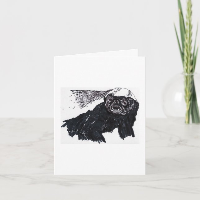 Tack Honey badger (Framsida)