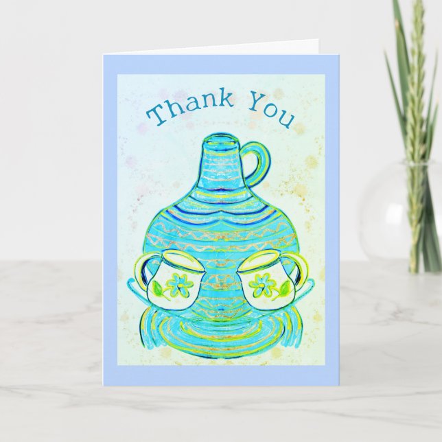 Tack Hospitality Caraf Kopp Kort (Framsida)