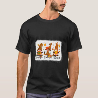 Tack hösten tack vare tacksamma välsignade blommor t shirt