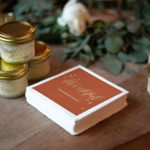 Tack hösten Thanksgiving Party Pappersservett