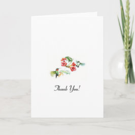 Tack! - Hummingbird Tack Kort