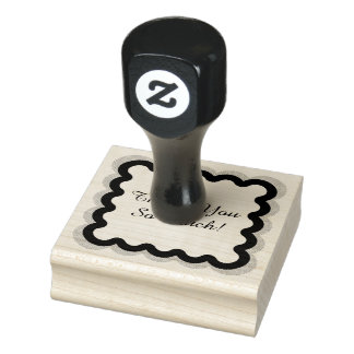 TACK i A RAM FRIMÄRKE Stämpel