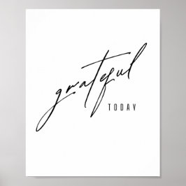 Tack i dag. Poster och skriva ut