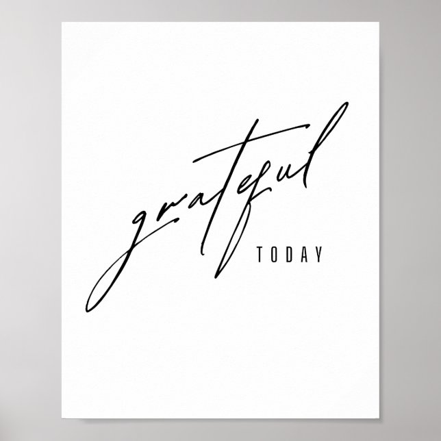 Tack i dag. Poster och skriva ut (Framsidan)