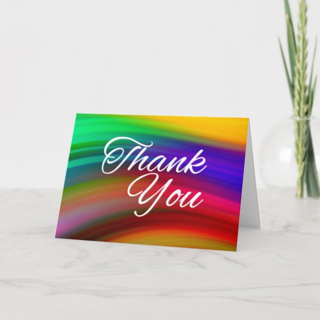 Tack i färgat Färg (Framsida)