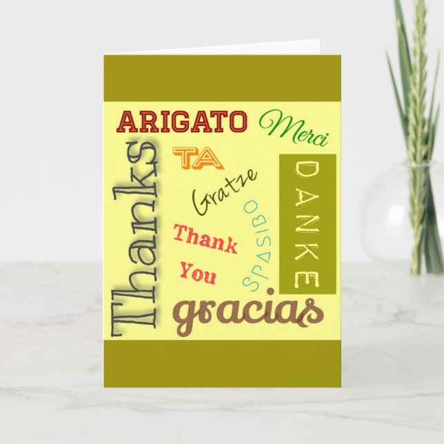 Tack i många språktypografi (Framsida)