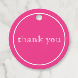 Tack i rosan. gåvor etiketter