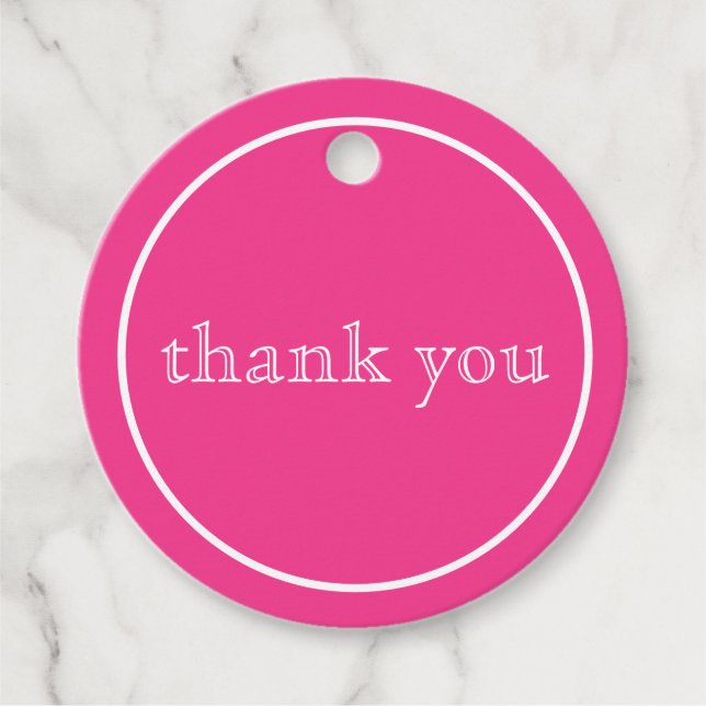 Tack i rosan. gåvor etiketter (Framsida)