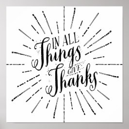 Tack i Sak Ge | POSTER THANKSGIVING