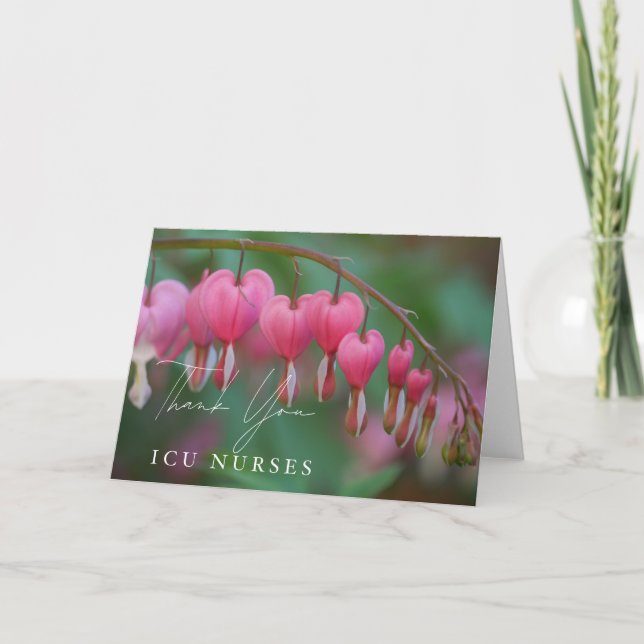 Tack ICU sjuksköterskesjuksköterskor för sjukförsä (Framsida)