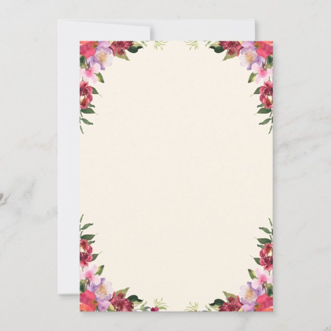 Tack inbjudningskort (Framsida)