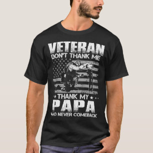 Tack inte för att jag tackar PAPPA som aldrig träf T Shirt