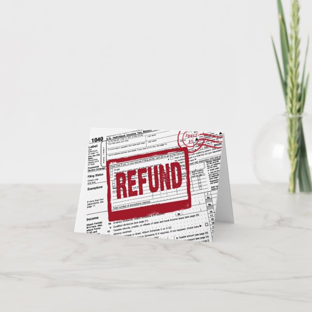 Tack IRS-formulär (Framsida)