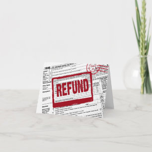 Tack IRS-formulär Kort