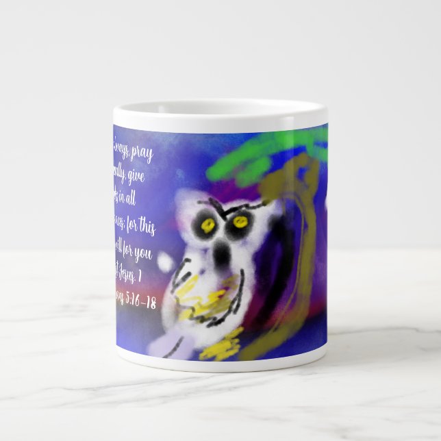 tack Jesus  Jumbo Mugg (Framsidan)