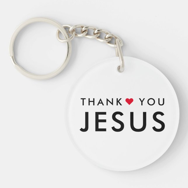 Tack Jesus | Modern Christian Faith Heart (Framsidan)