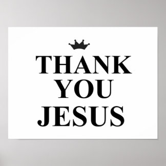 TACK JESUS POSTER