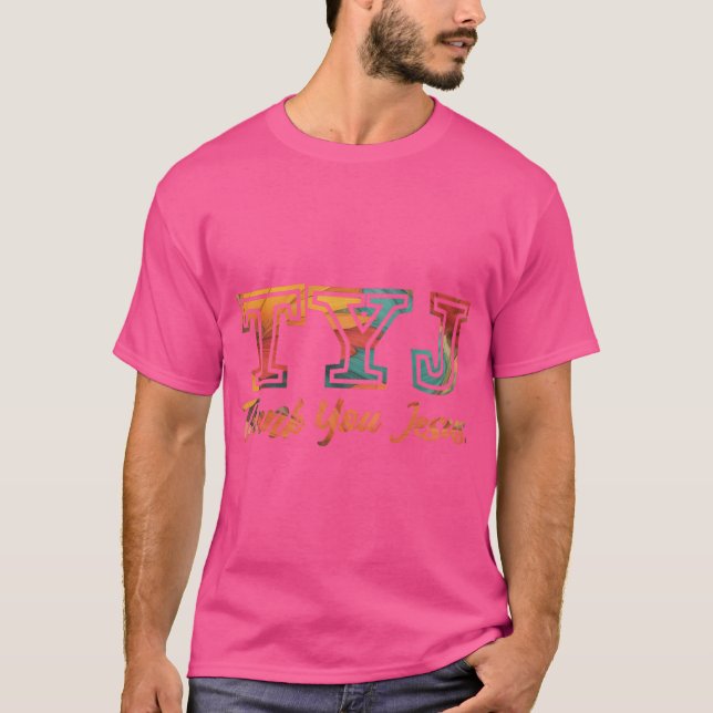 Tack Jesus T Shirt (Framsida)