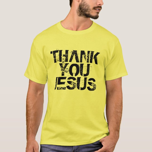 TACK JESUS T-SHIRT (Framsida)