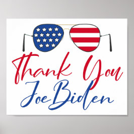 Tack Joe Biden minnesstund Poster