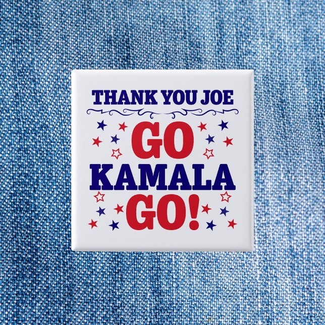 Tack Joe | Go Kamala Go! Knapp (Skapare uppladdad)