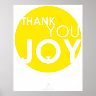 Tack JOY Poster