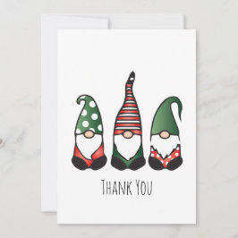 Tack jul Gnome Mönster