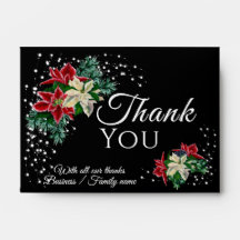 Tack jul Poinsettia Pengarar Gift