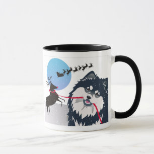 TACK JULENISSE -Finsk Lapphund Mugg-valfri stil Mugg
