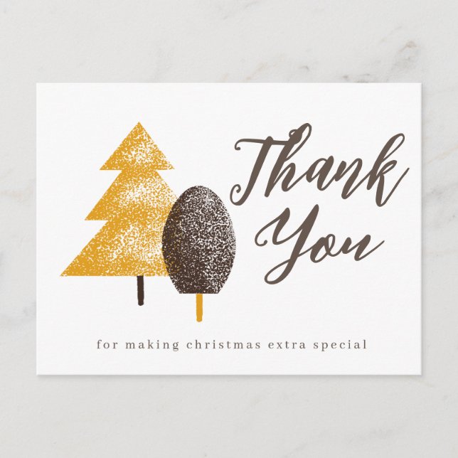 Tack julkort vykort (Framsida)