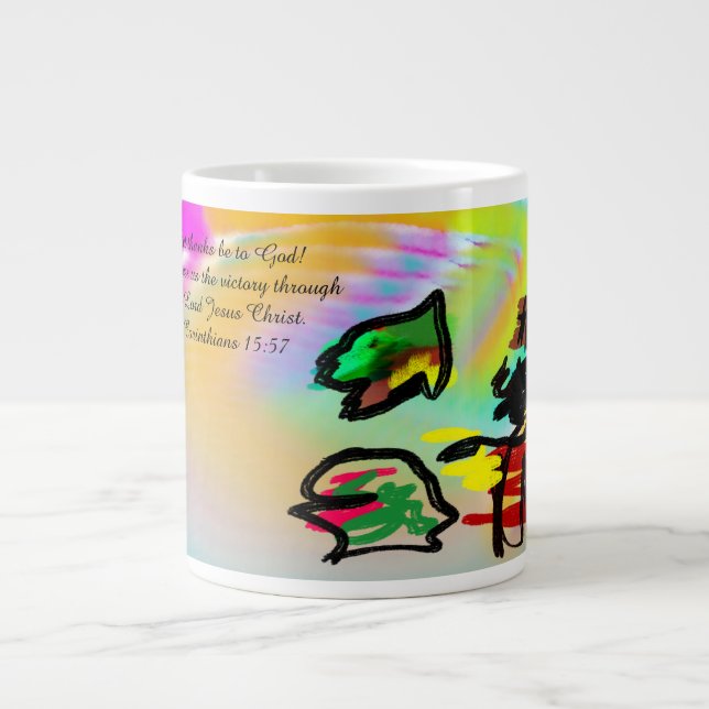 Tack Jumbo Mugg (Framsidan)