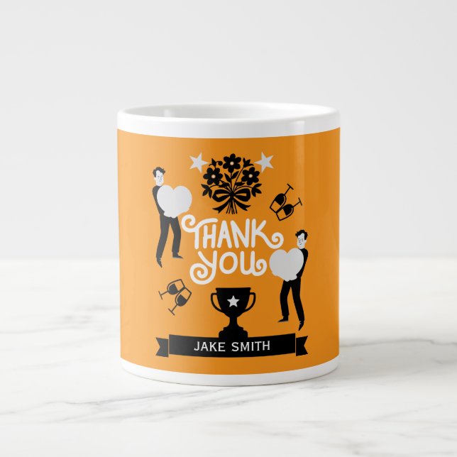 Tack Jumbo Mugg (Framsidan)