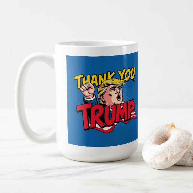 Tack Kaffemugg (Med munk)