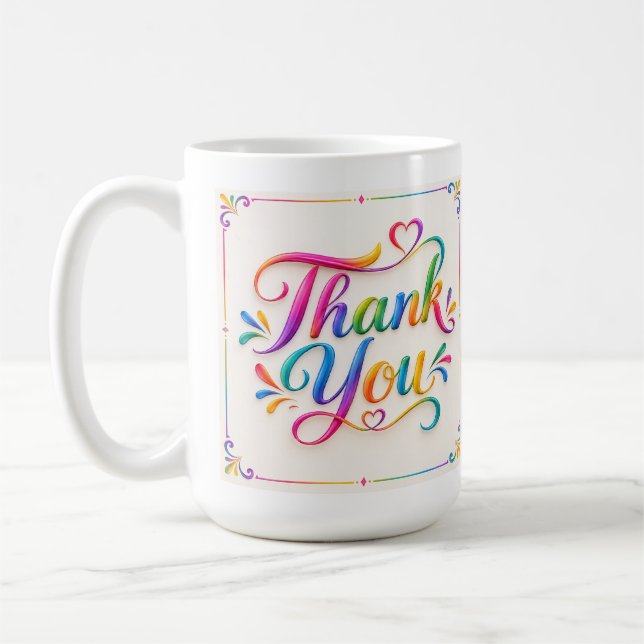 Tack  kaffemugg (Vänster)
