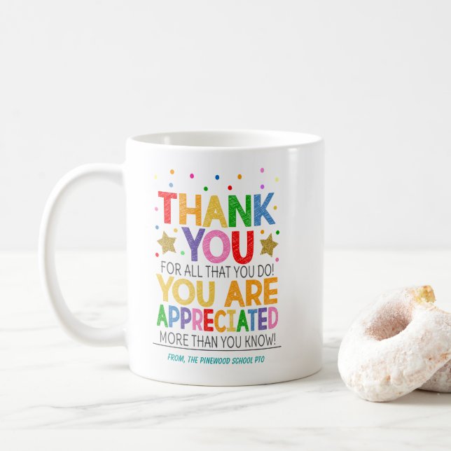 tack  kaffemugg (Med munk)