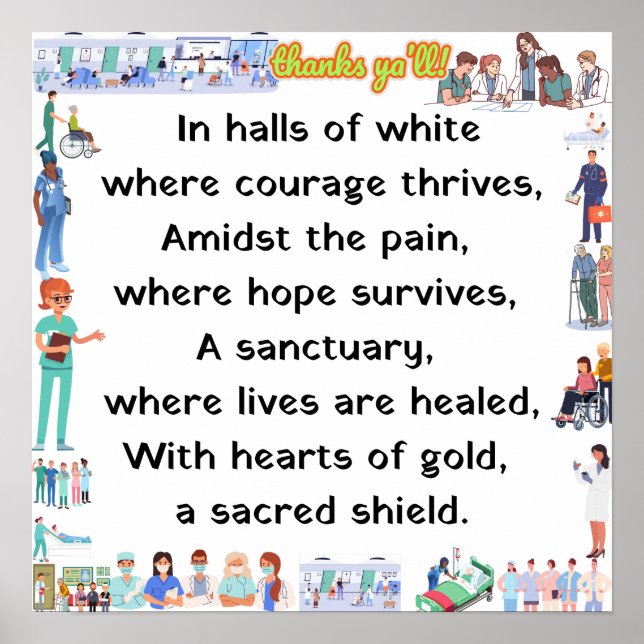 Tack, kära änglar. poster (Framsidan)