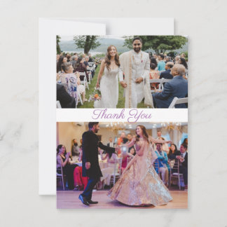 Tack Kärlek Simple Vykort