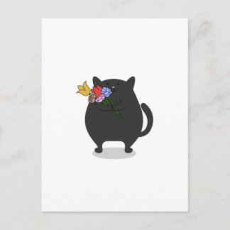 Tack Kattunge Vykort