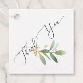 Tack Klassigt presentkort för bröllop Gåvor Etiketter