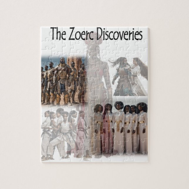 Täck konsten för Zoerc Discovery Cover Pussel (Vertikal)