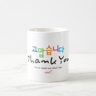 Tack (korean) kaffemugg