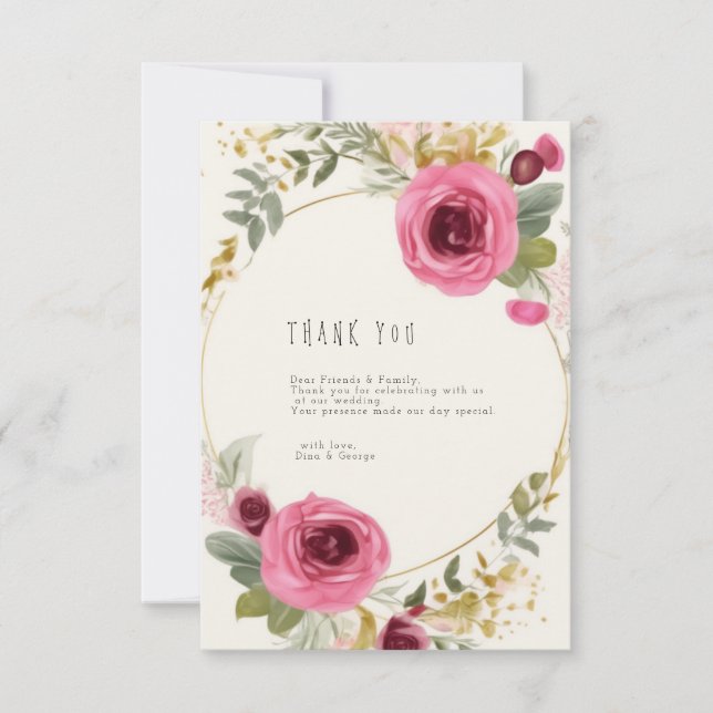 Tack  kort (Framsida)