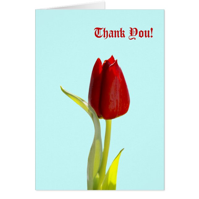 Tack! Kort (Framsidan)