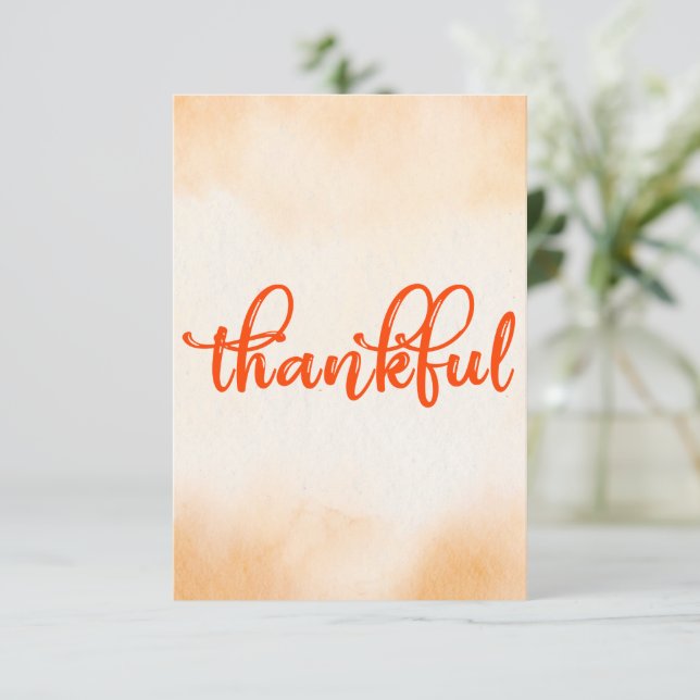 Tack Kort (Stående Fram)