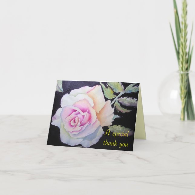 Tack kort - ett speciellt tack (Framsida)