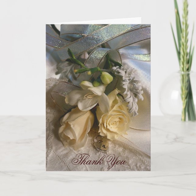 Tack Kort för Bröllop (Framsida)