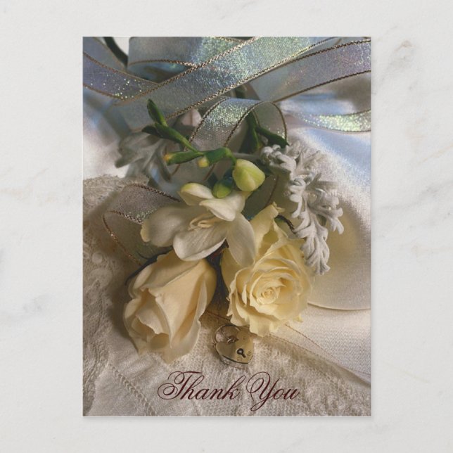 Tack Kort för Bröllopet (Framsida)